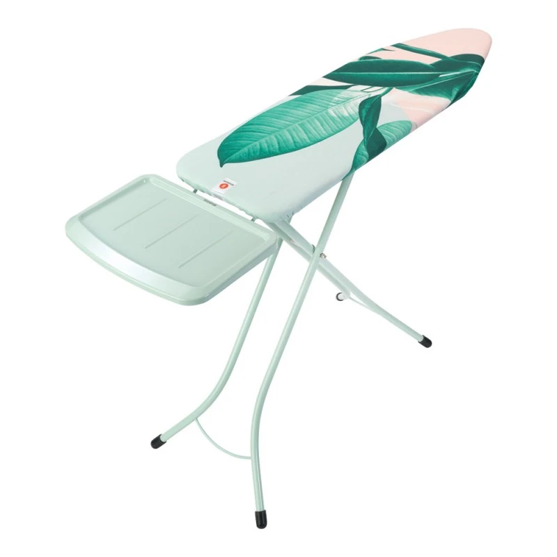 Маса за гладене Brabantia B 124x38cm с поставка за парогенератор, Tropical Leaves